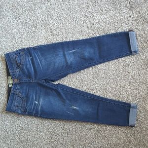 Democracy capri roll-up pants
